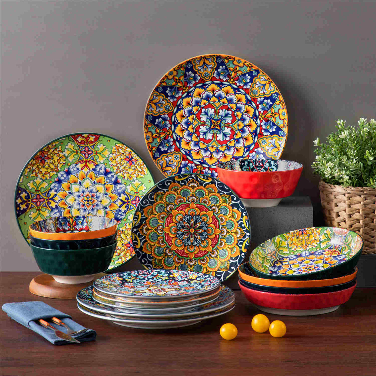 Simi 16 Piece Dinnerware Set