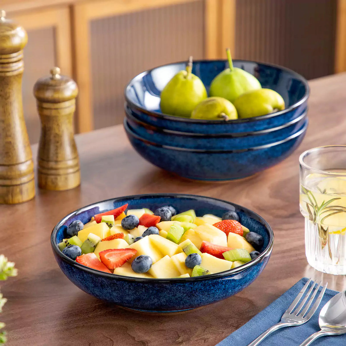 Stern Pasta Bowls Set of 4 Stoneware