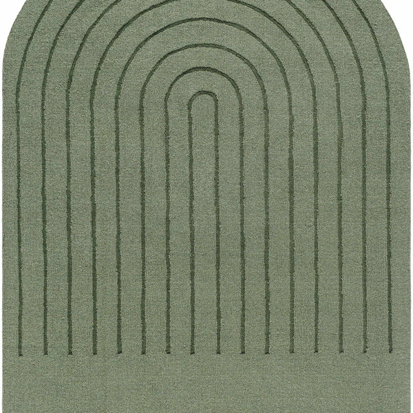 Arnona Green Area Rug