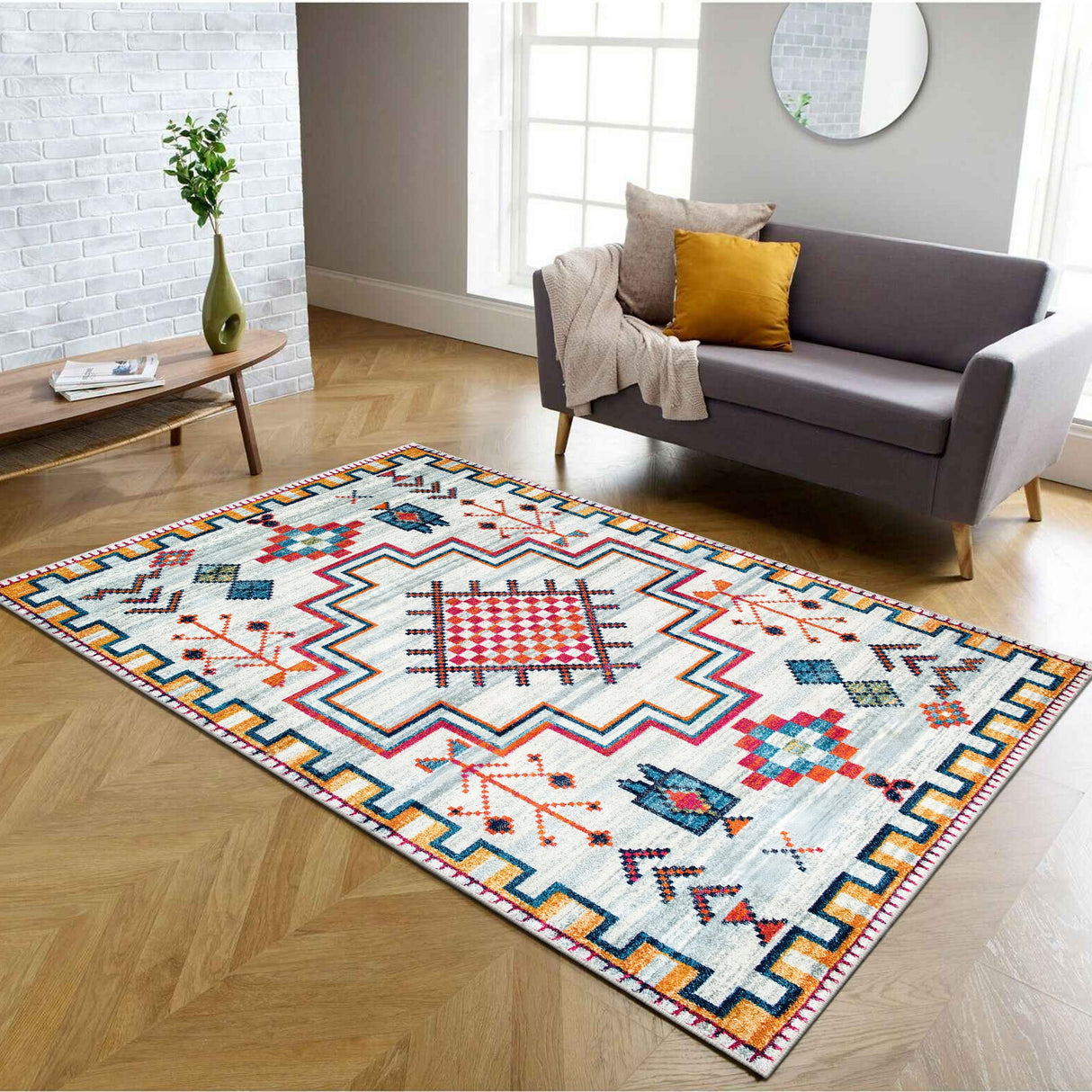 Whiskers Area Rug by FLASHRUG LLC