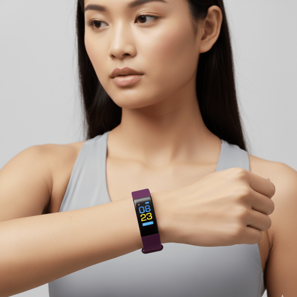 Fitness Tracker Watch with Heart Rate and Step Counter