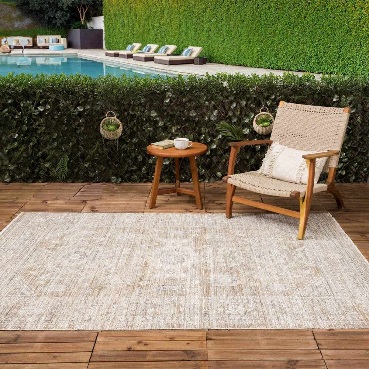 Yamir Washable Outdoor Rug - Clearance