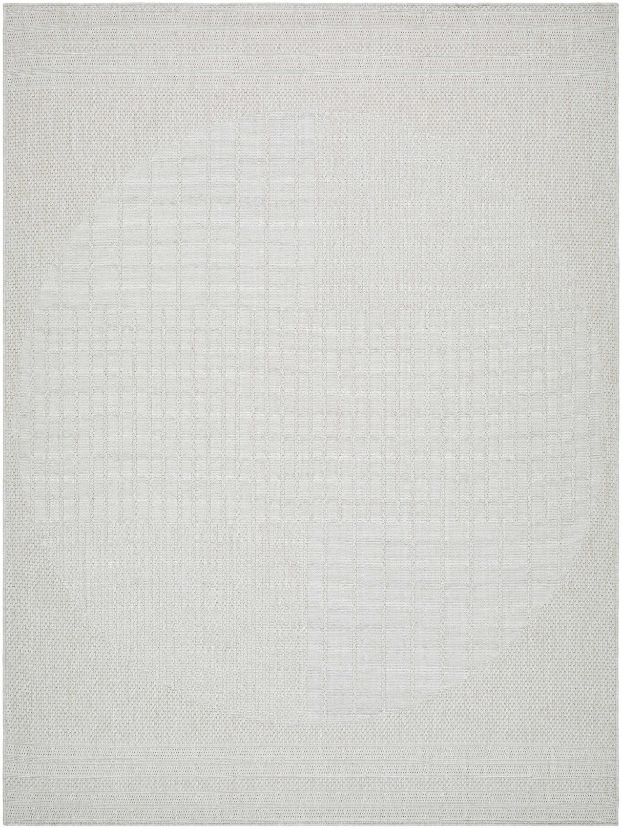 Yuley White Area Rug