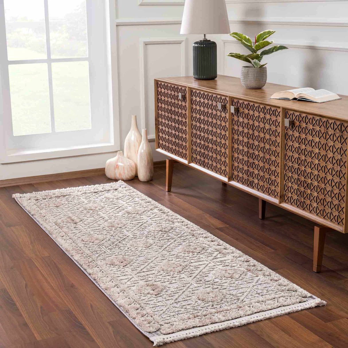 Agoo High-Low Pile Rustic Rug
