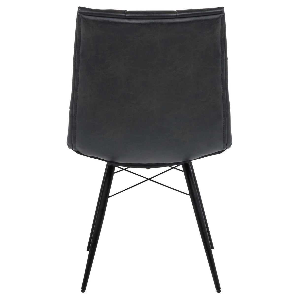 Tufted Back Dining Chairs (Set of 4) - Black