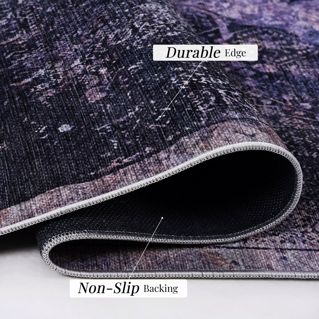 Maval - Washable Area Rug