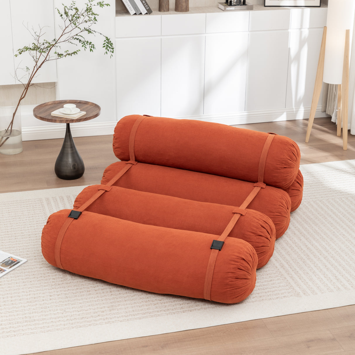 Adjustable Floor Sofa in Premium Corduroy