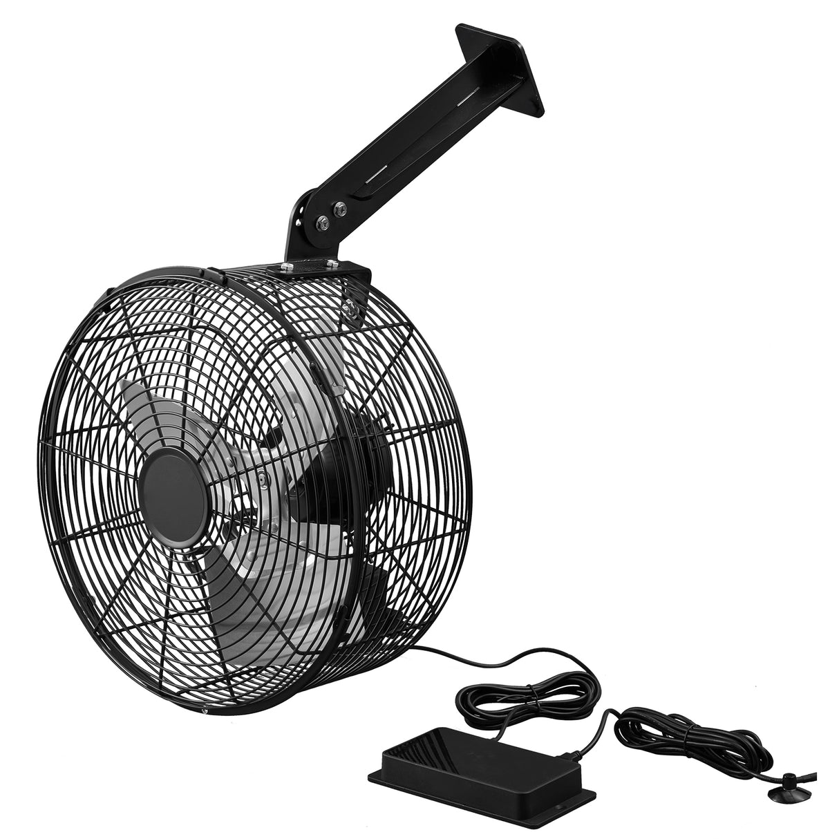 Greenhouse Air Circulation Fan, 1800 CFM, 10 Speeds, LCD Control