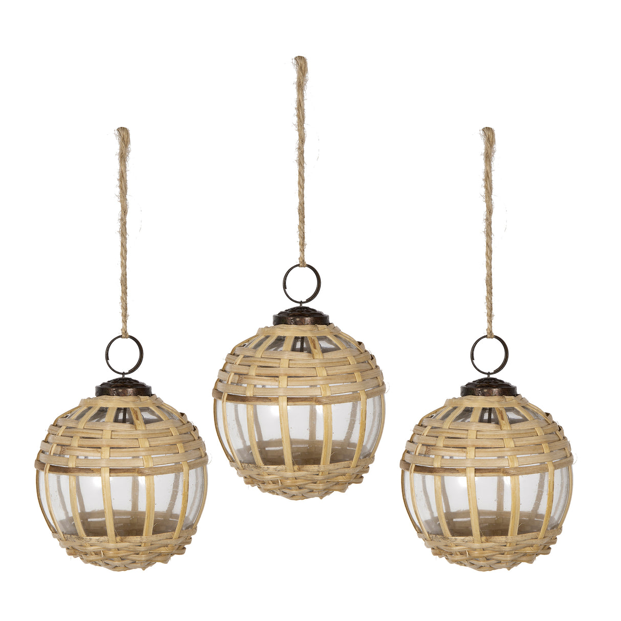 D3.3" X-Mas Hanging Ornament Set of 3