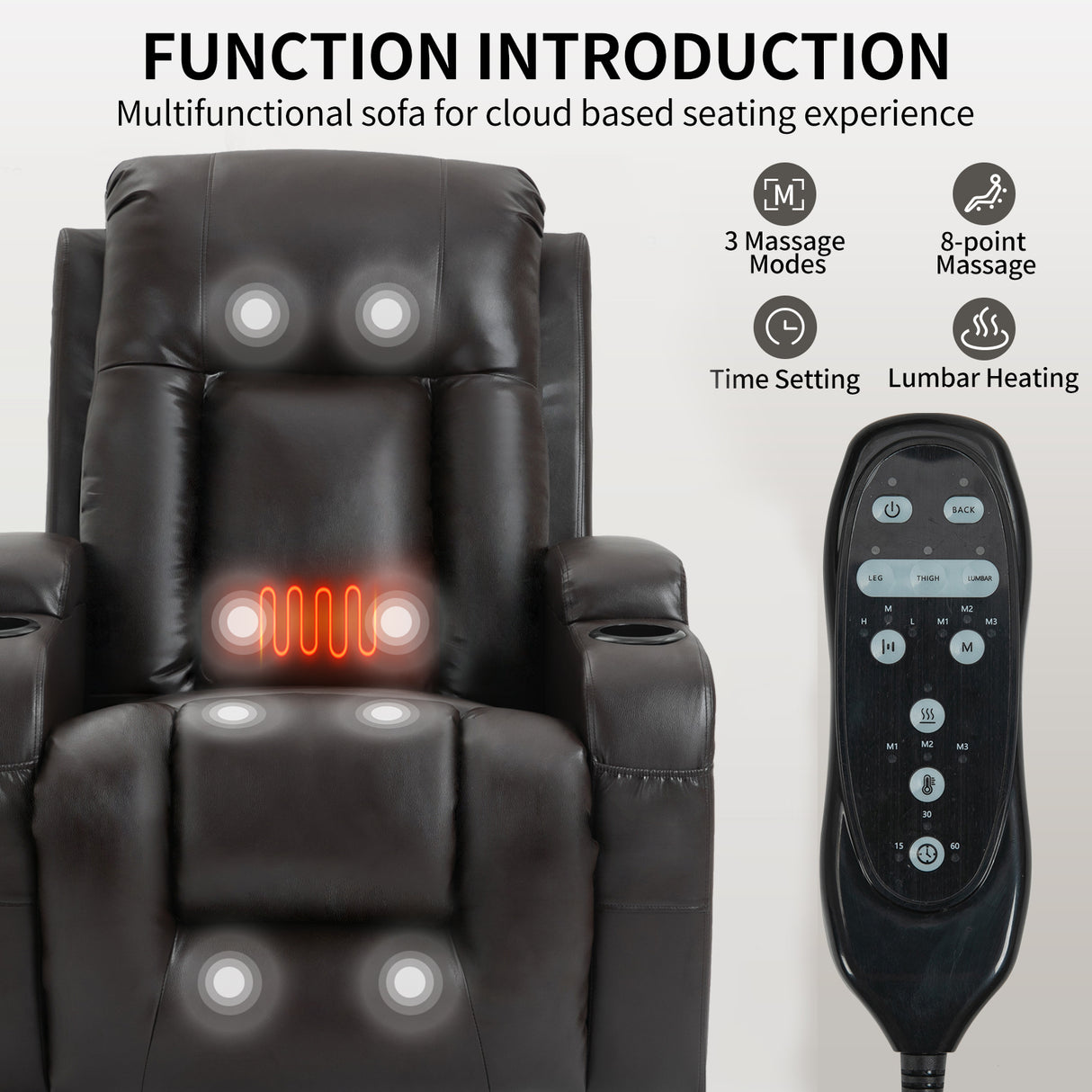 ComfortMax Infinite Position Power Lift Recliner Chair
