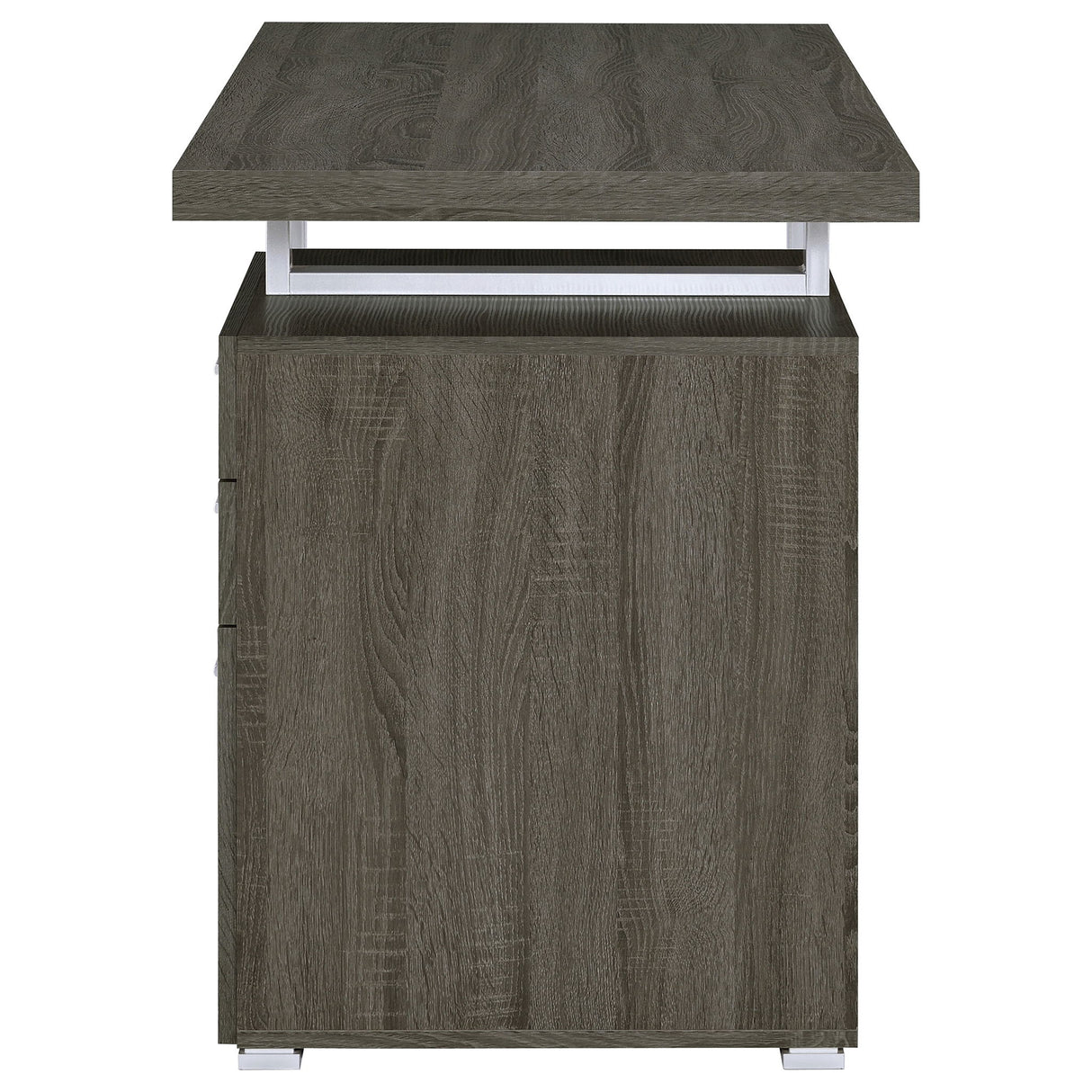 3 Drawer Reversible Office Desk