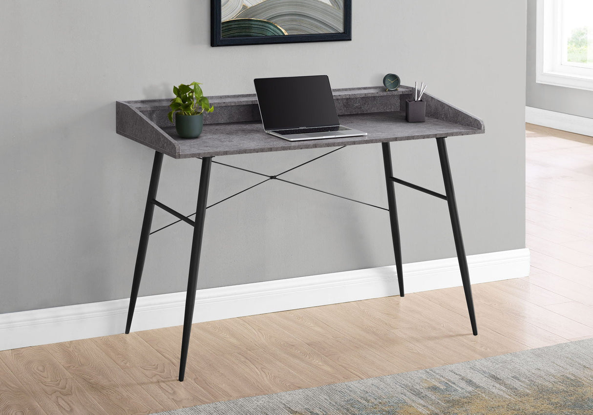 Computer Desk For Home Office, Sturdy Construction, Storage Shelves - Best Buy Furniture