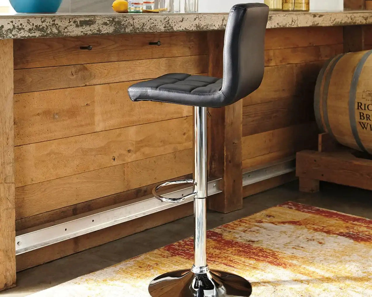 Bellatier - Adjustable Height Barstool (Set of 2) - Best Buy Furniture