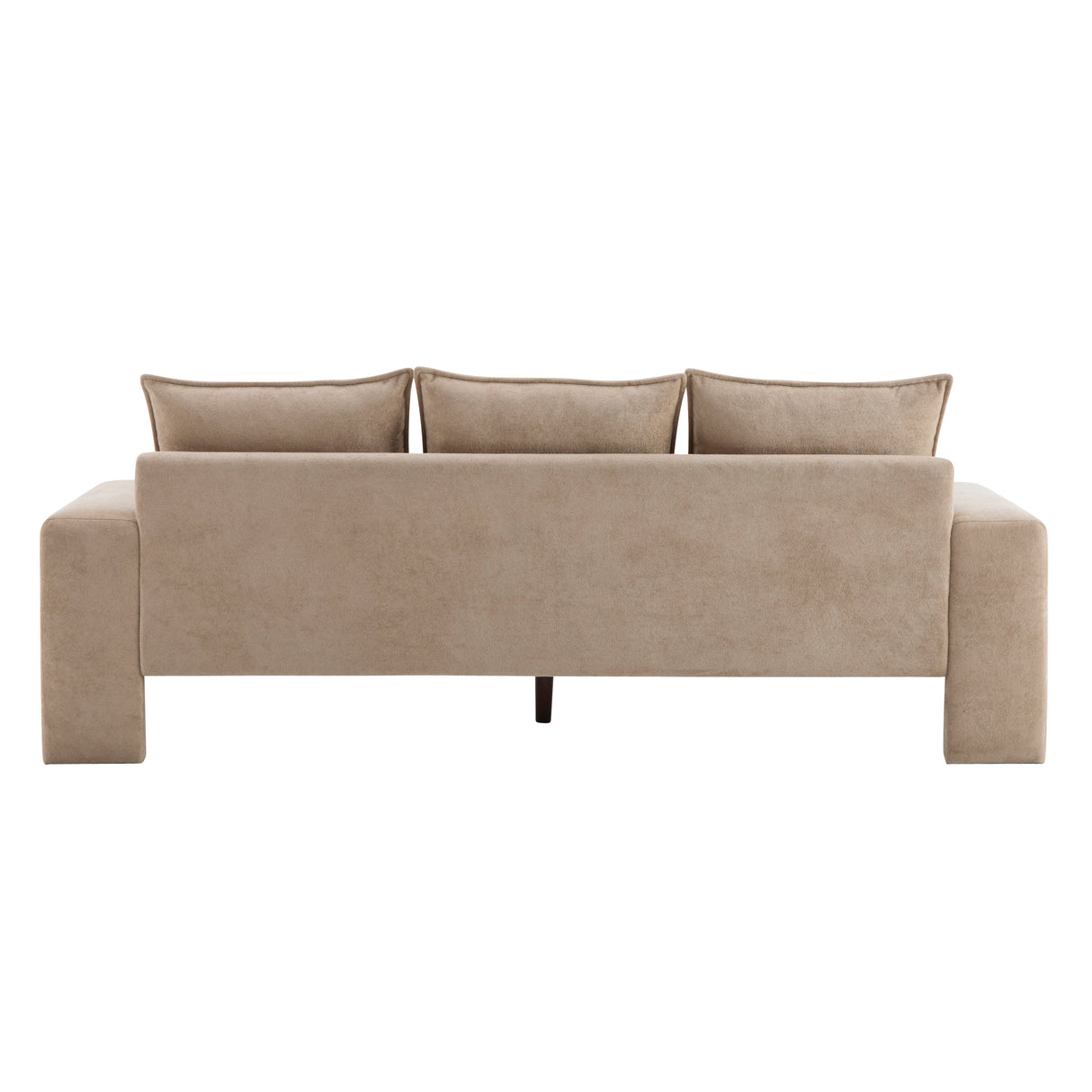 Algora 84.5 in. 3 Seater Modern Upholstered Velvet Sofa