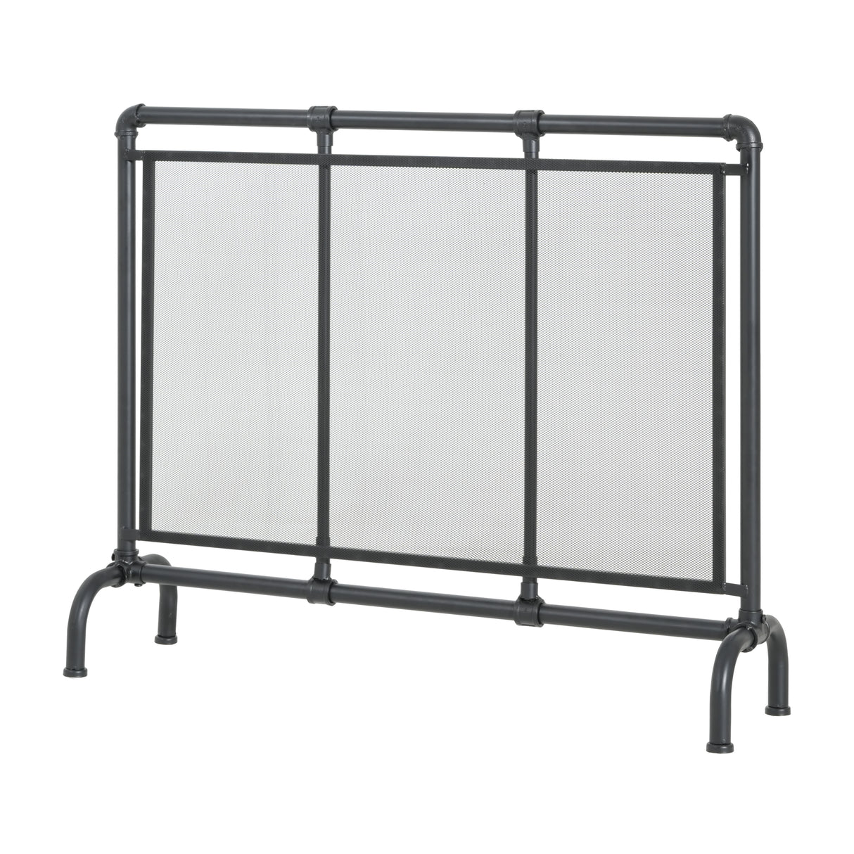Celeste 1 Panel Iron Fireplace Screen 36" W x 29" H