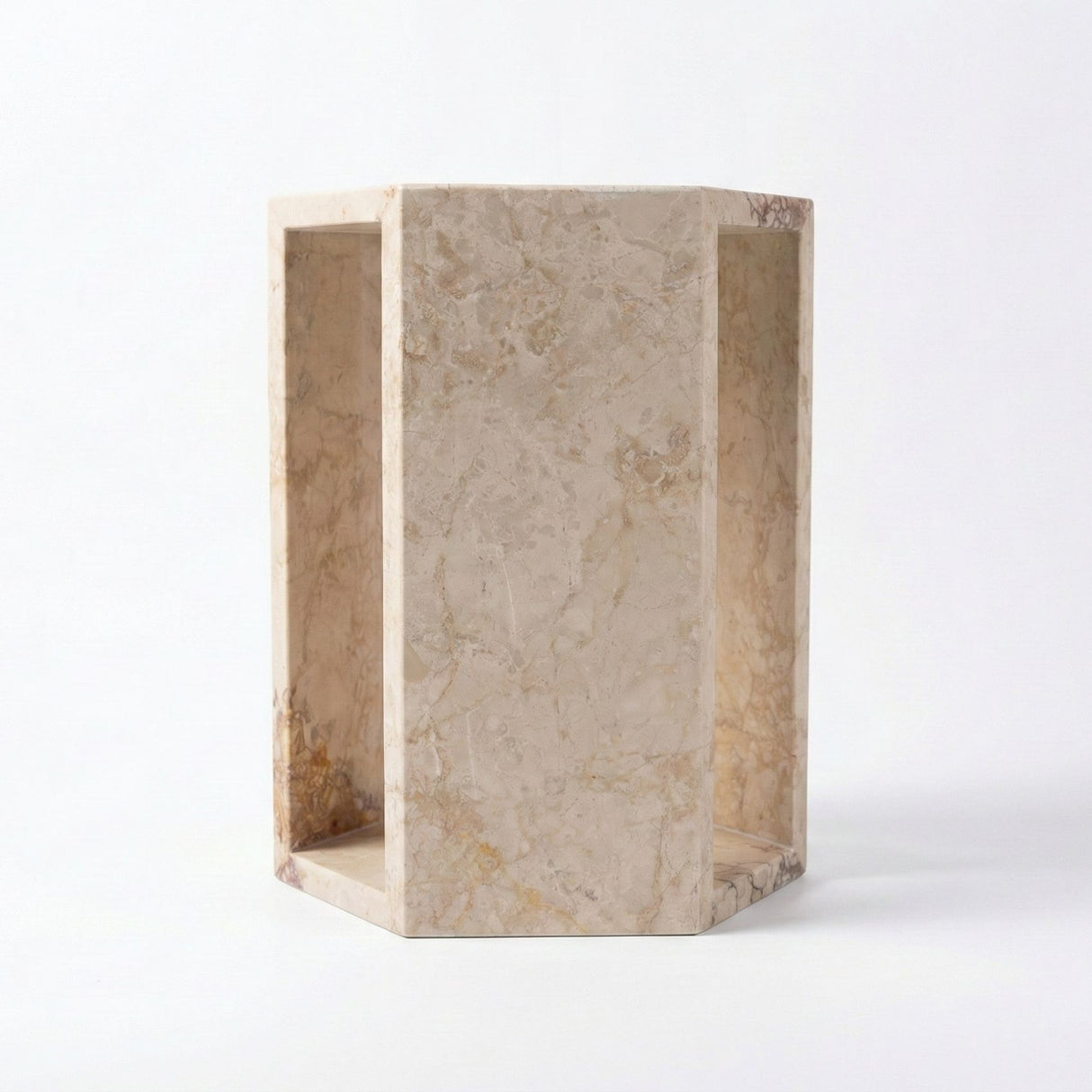 Modern Minimalist Hexagon Side Table