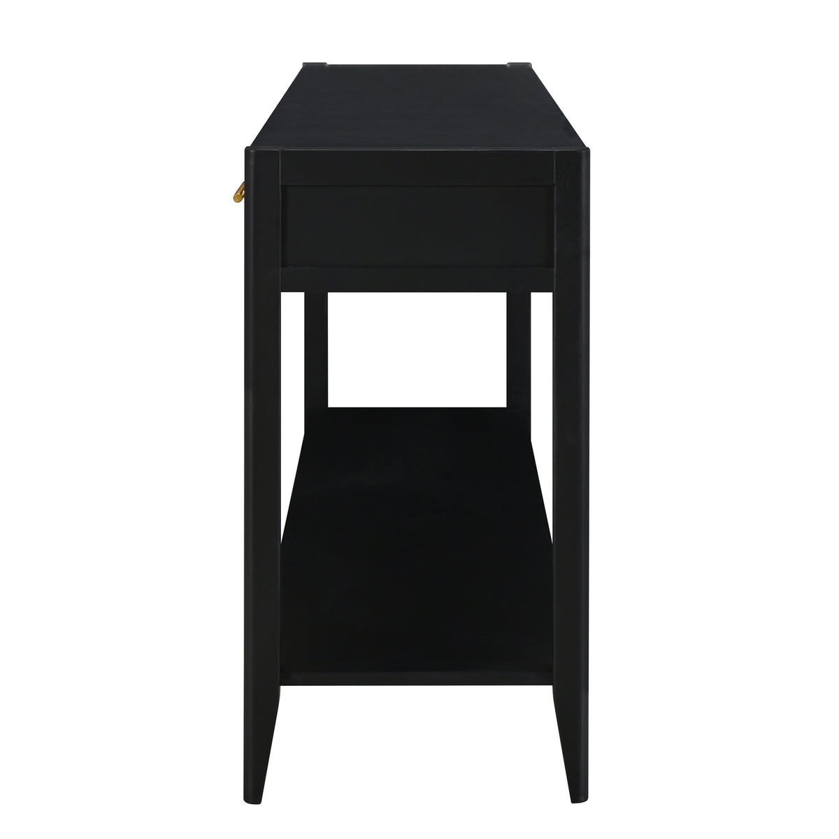 U_STYLE 60" Painted Console Table with 3 Drawers