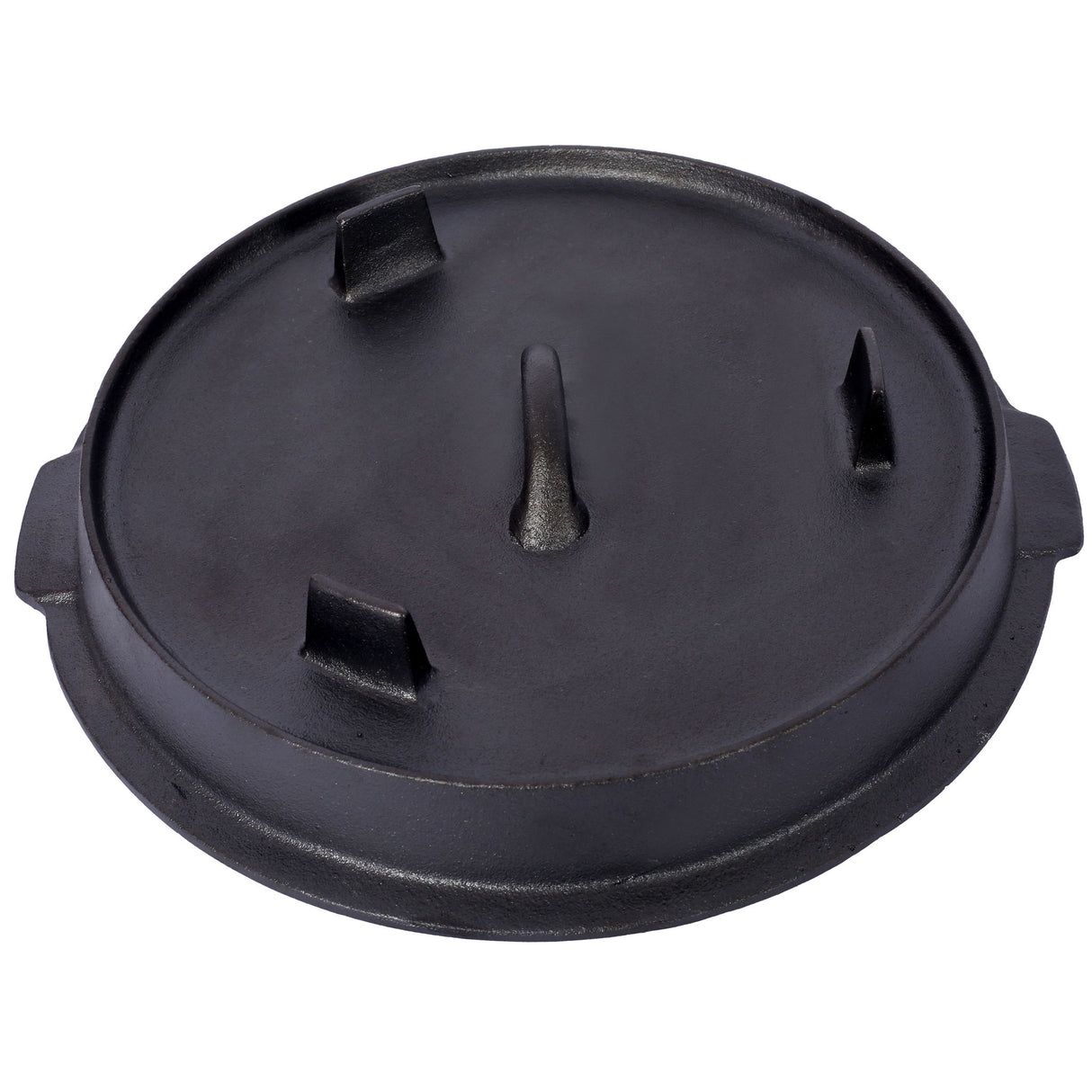 Pre-Seasoned Cast Dutch Oven With Skillet Lid And Pot Rack