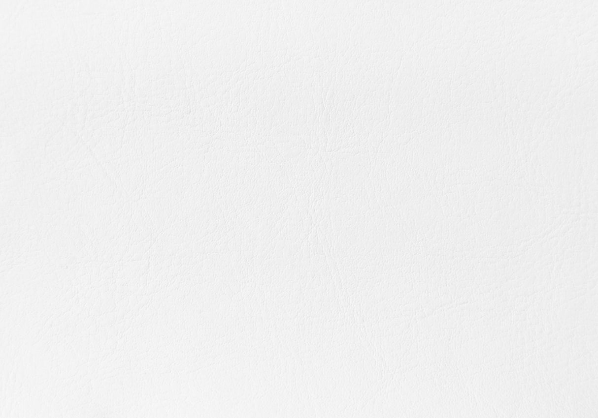 Full Size Headboard Only Upholstered Leather Look - White
