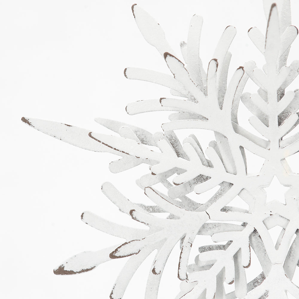 Iron Snowflake Hanger - Set of 6