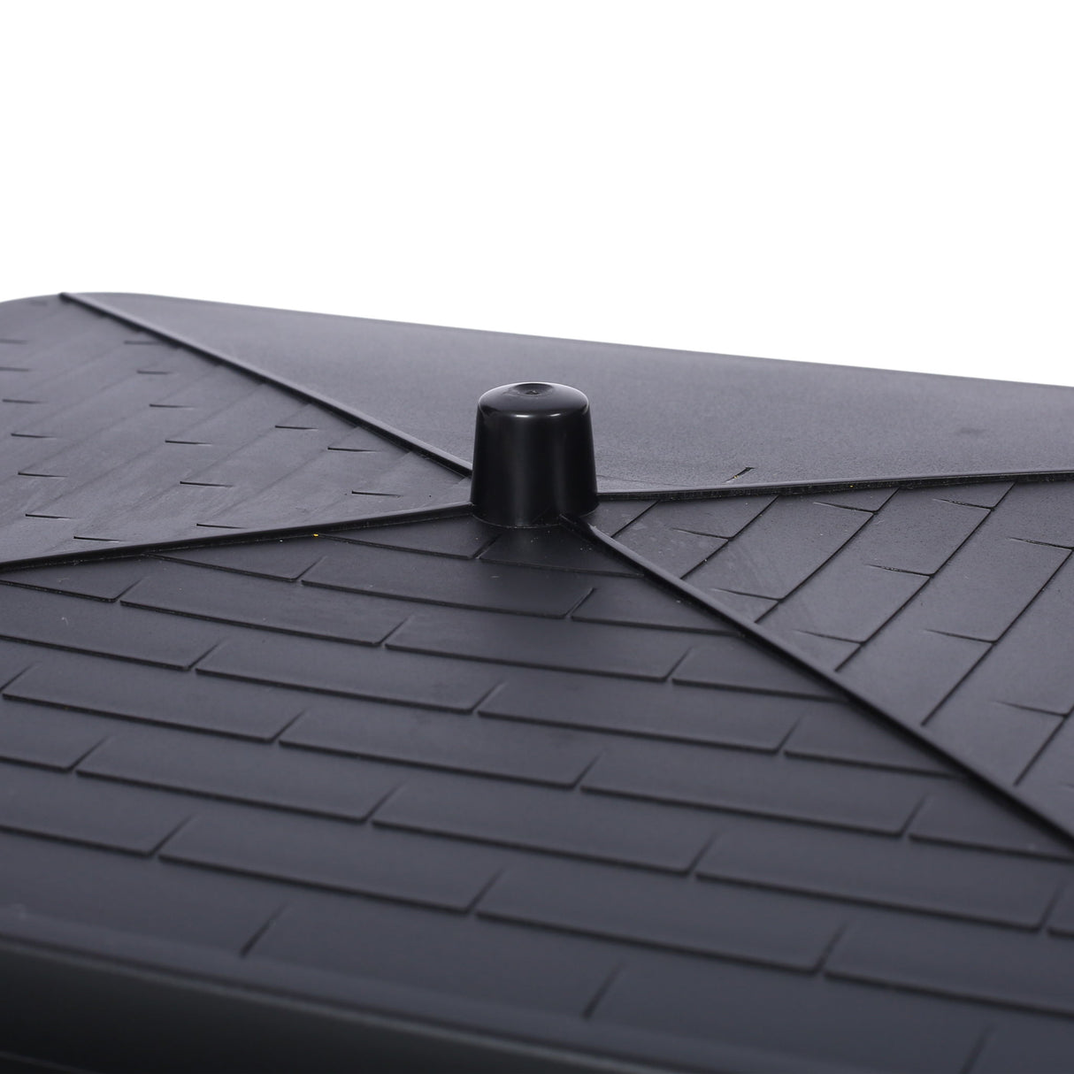 Eco Friendly 5 Layer Worm Compost Bin With 50L Capacity, Easy Setup Plastic Worm Farm Kit - Black
