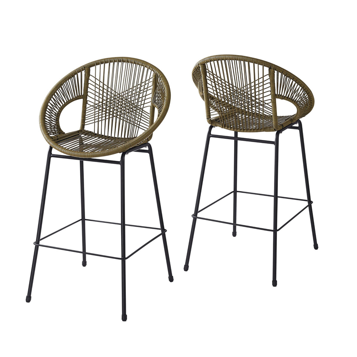 Ferrara - Outdoor Patio Barstool (Set of 2) - Best Buy Furniture