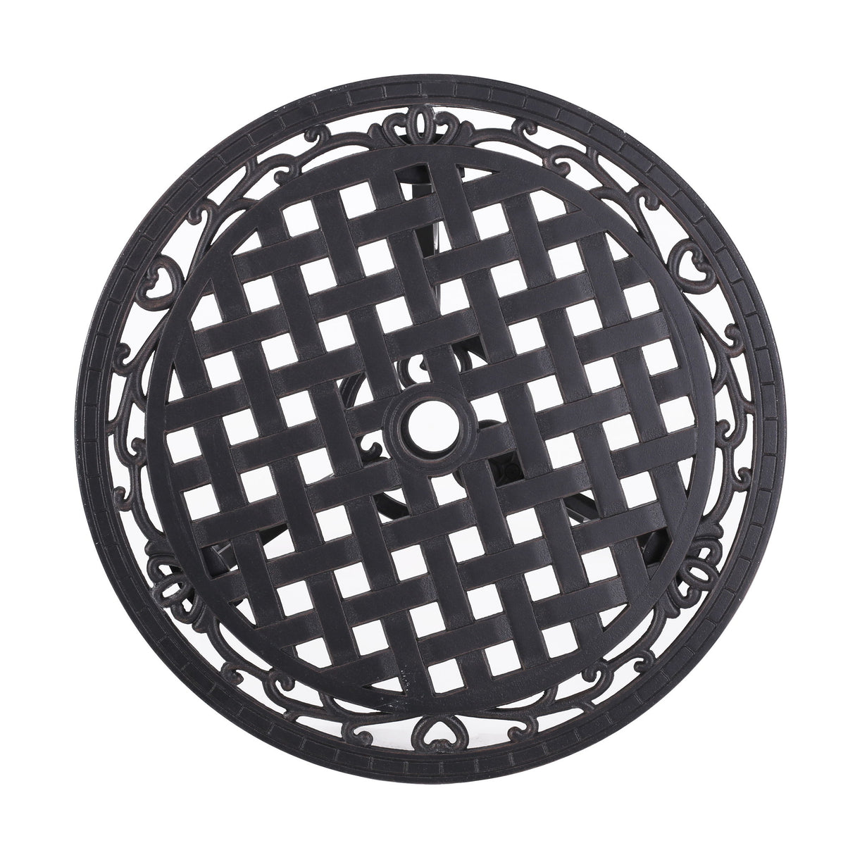 Bono Metal Bistro Set - Black