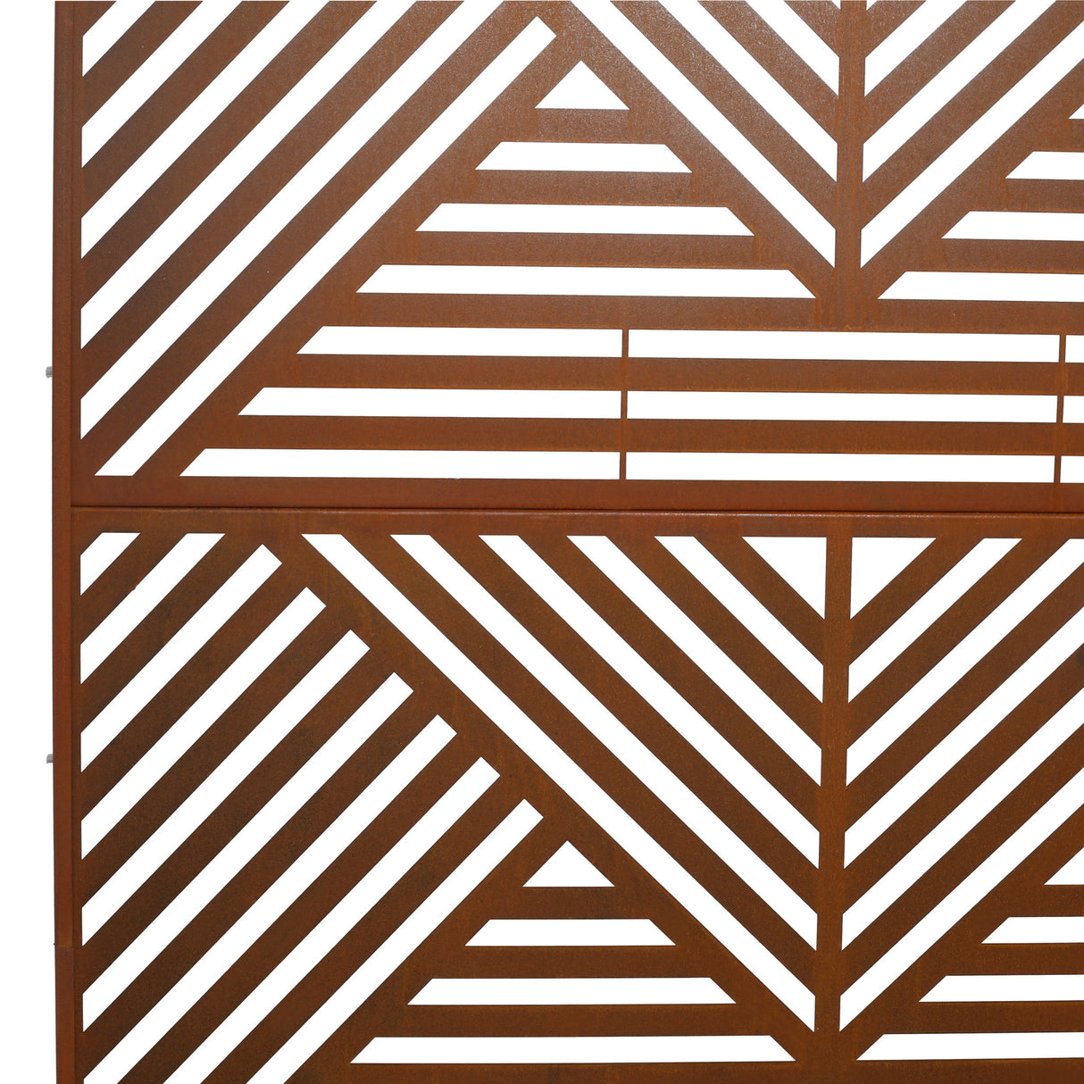 Freestanding Outdoor & Indoor Freestanding Metal Privacy Screen
