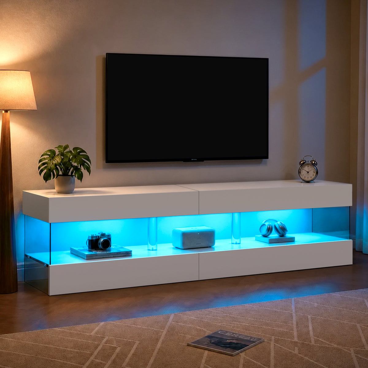 Modern TV Stand for 70 Inch TV