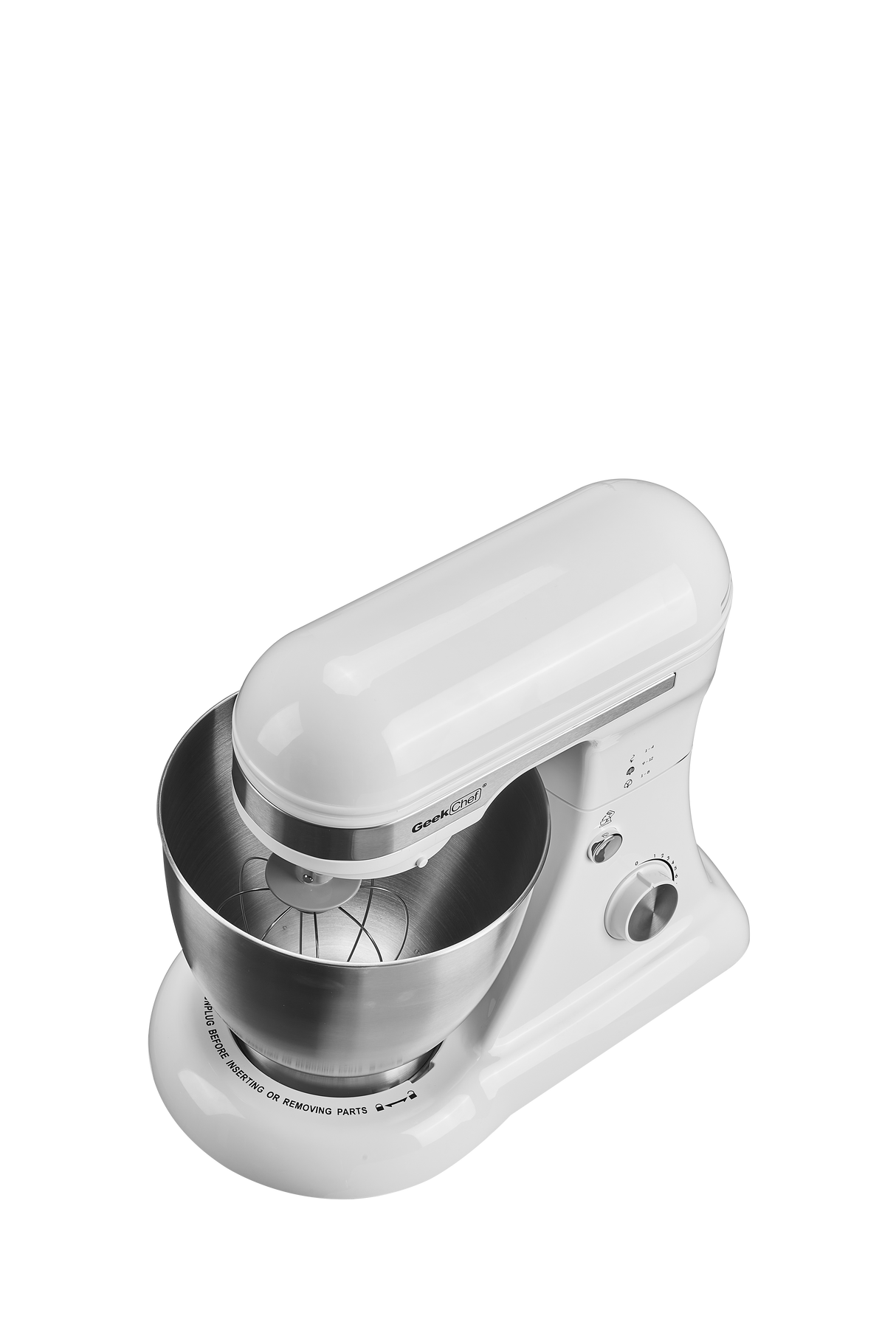 Geek Chef Electric Stand Mixer, 4.8QT 12 Speeds Tilt-Head Food Mixer