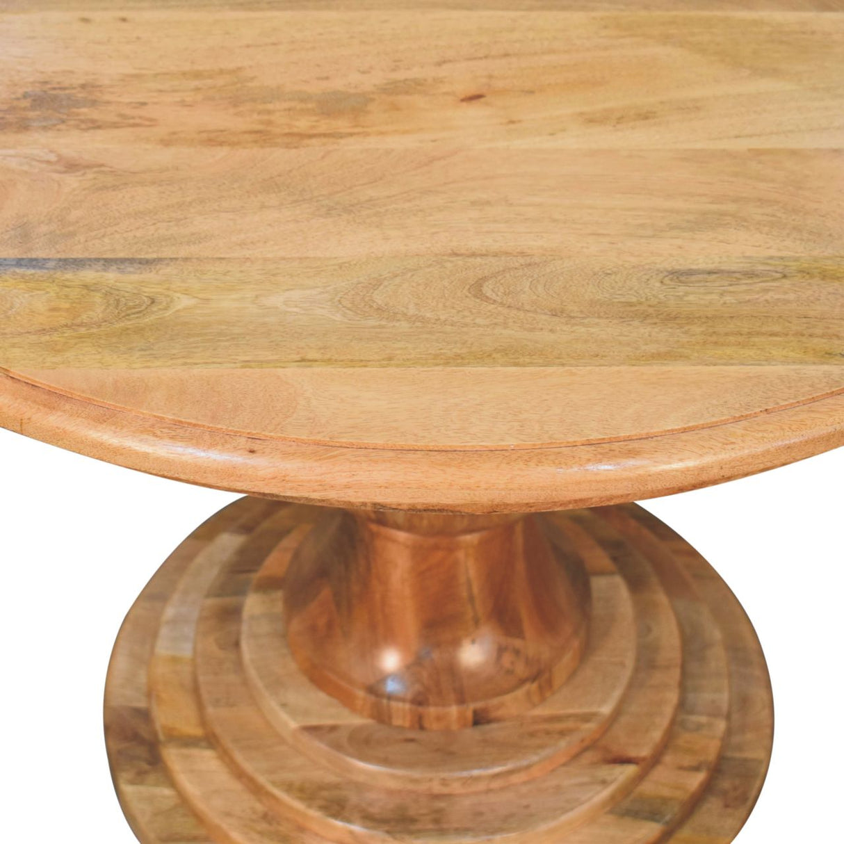 Solid Wood Round Turned Dining Table