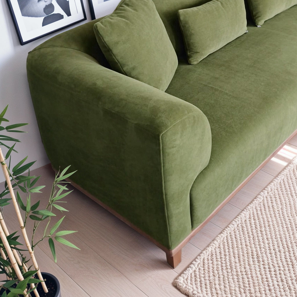 Richardson Velvet Sofa
