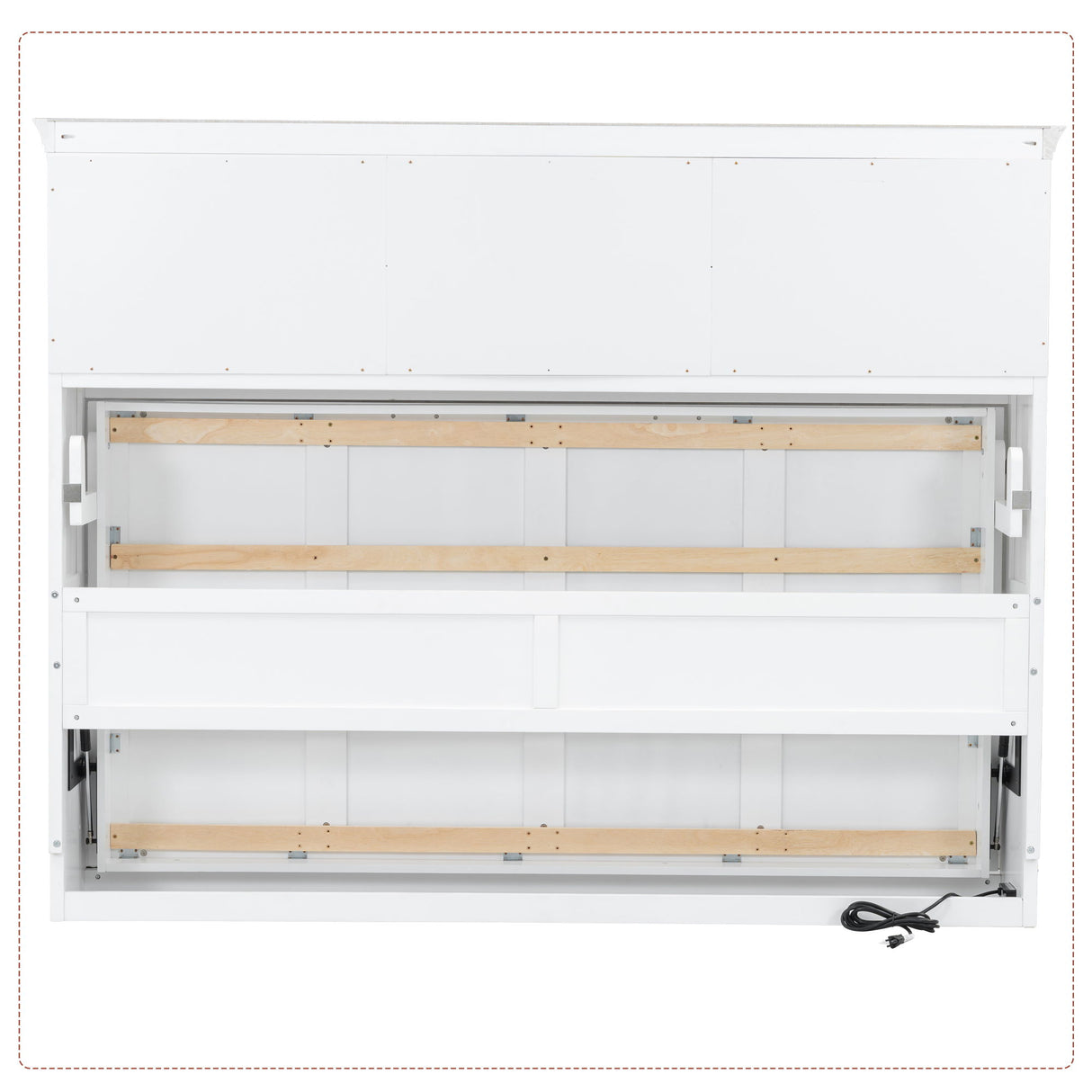 Murphy Bed With Charging Station And Drawer