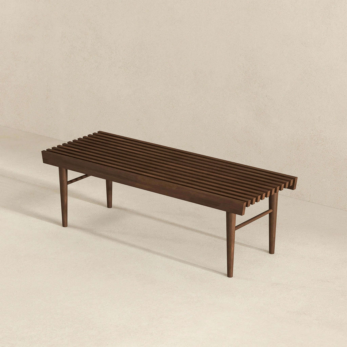 Mia - Bench - Dark Brown