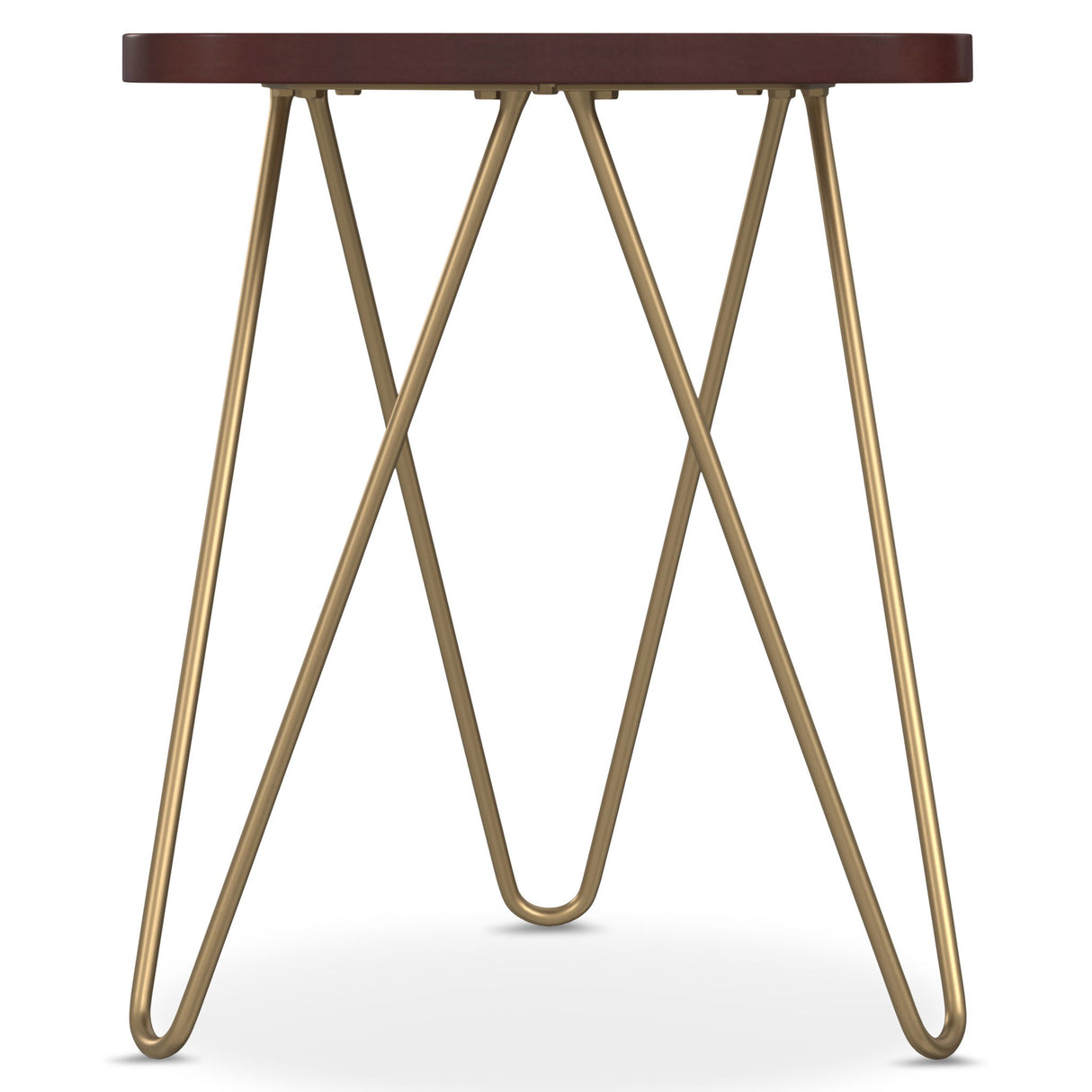 Patrice - Handcrafted Metal And Wood Accent Table