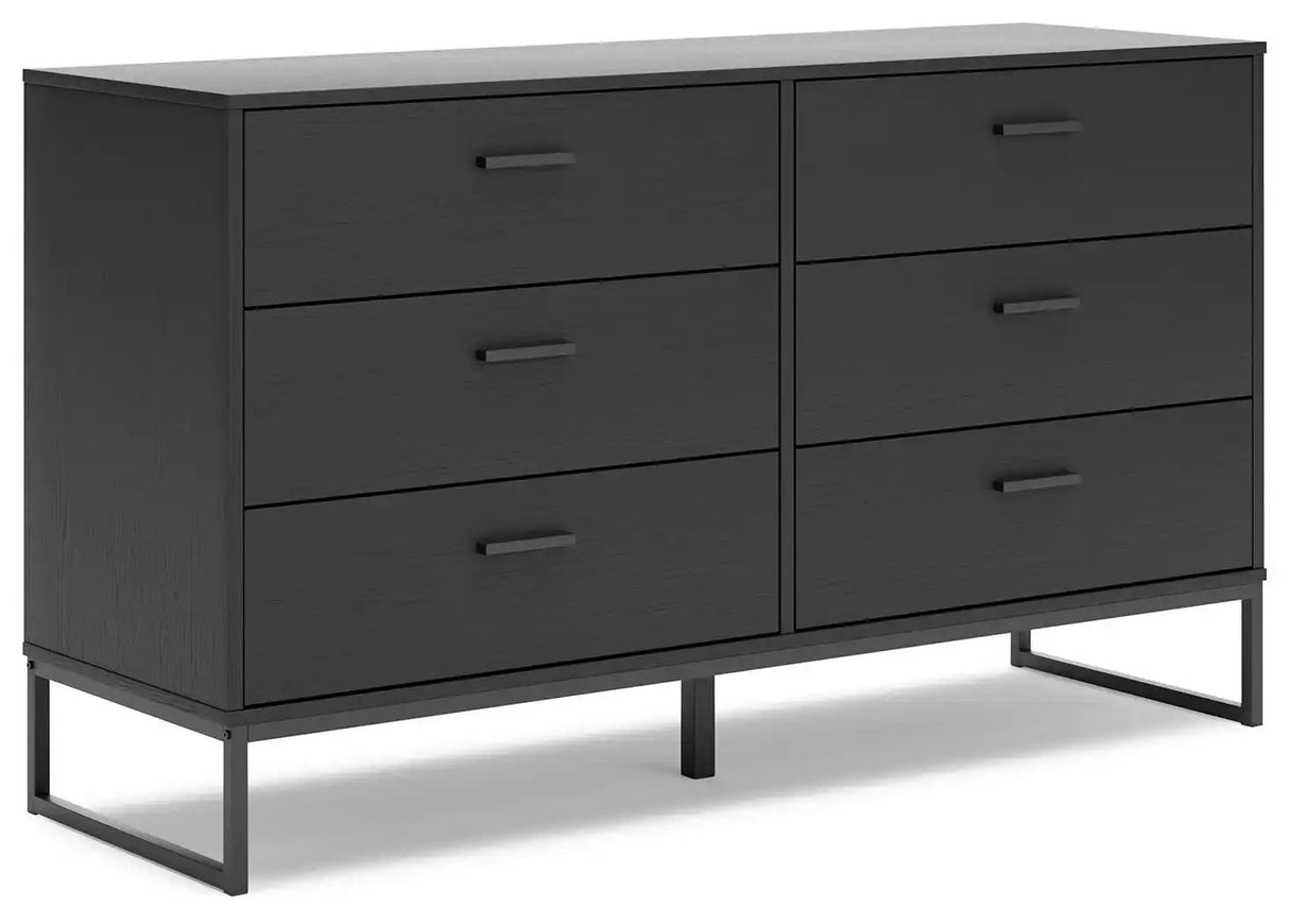 Socalle - Six Drawer Dresser - Best Buy Furniture