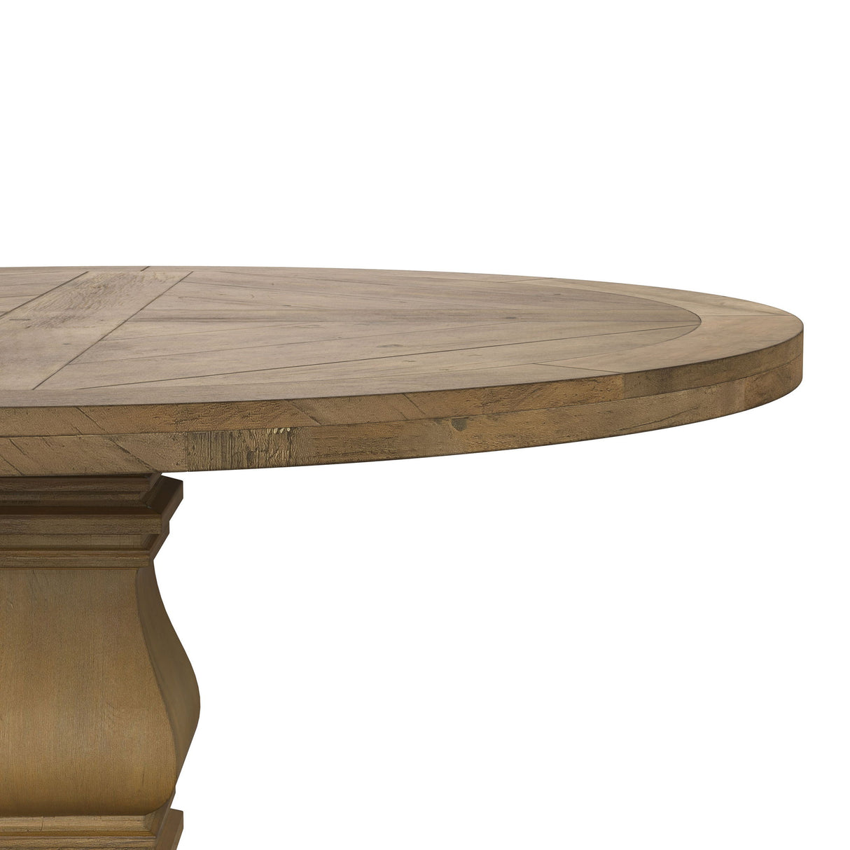 Rhea - Round Dining Table - Rustic