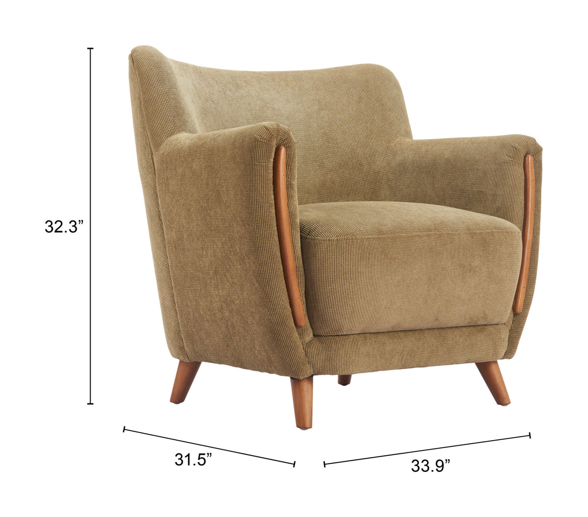 Zuo Modern Hako Accent Chair