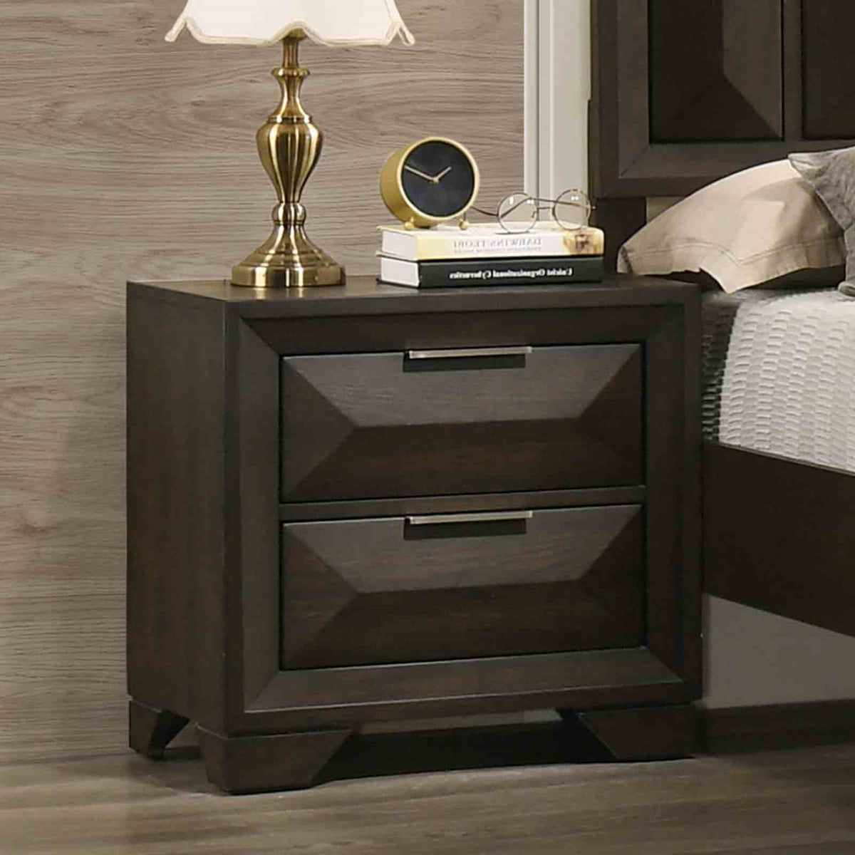 Beautiful Transitional Bedroom Set