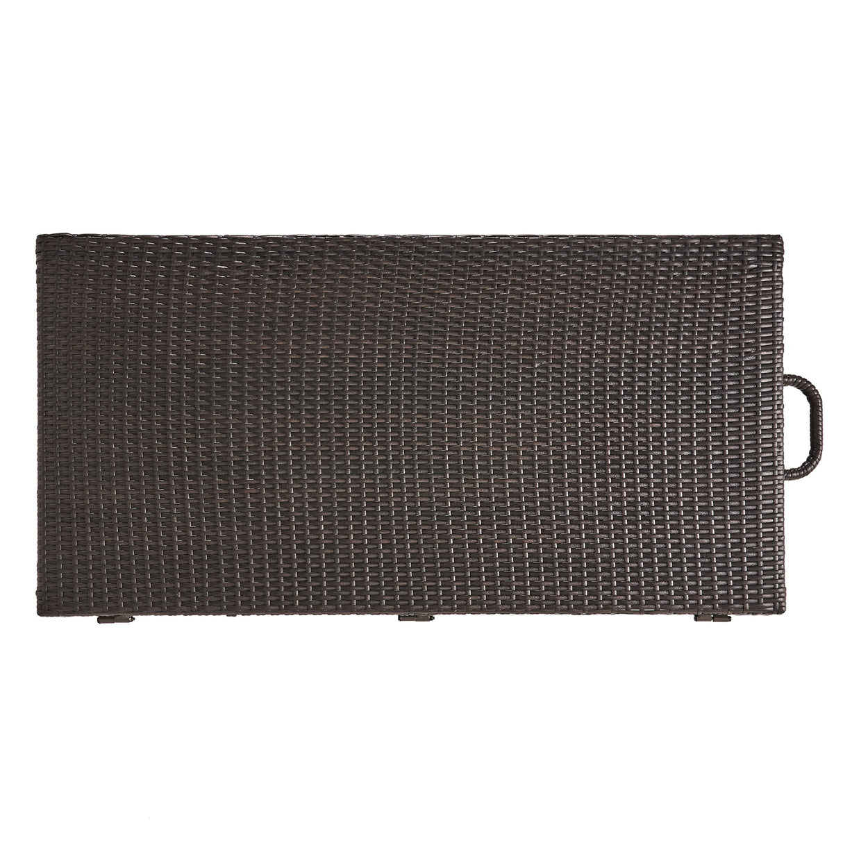 Blake - Wicker Cushion Box - Brown Multi