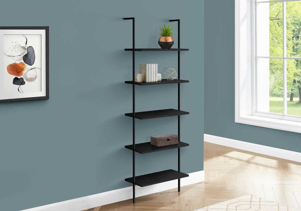 Etagere Bookcase Ladder 5 Tier For Office - Best Buy Furniture