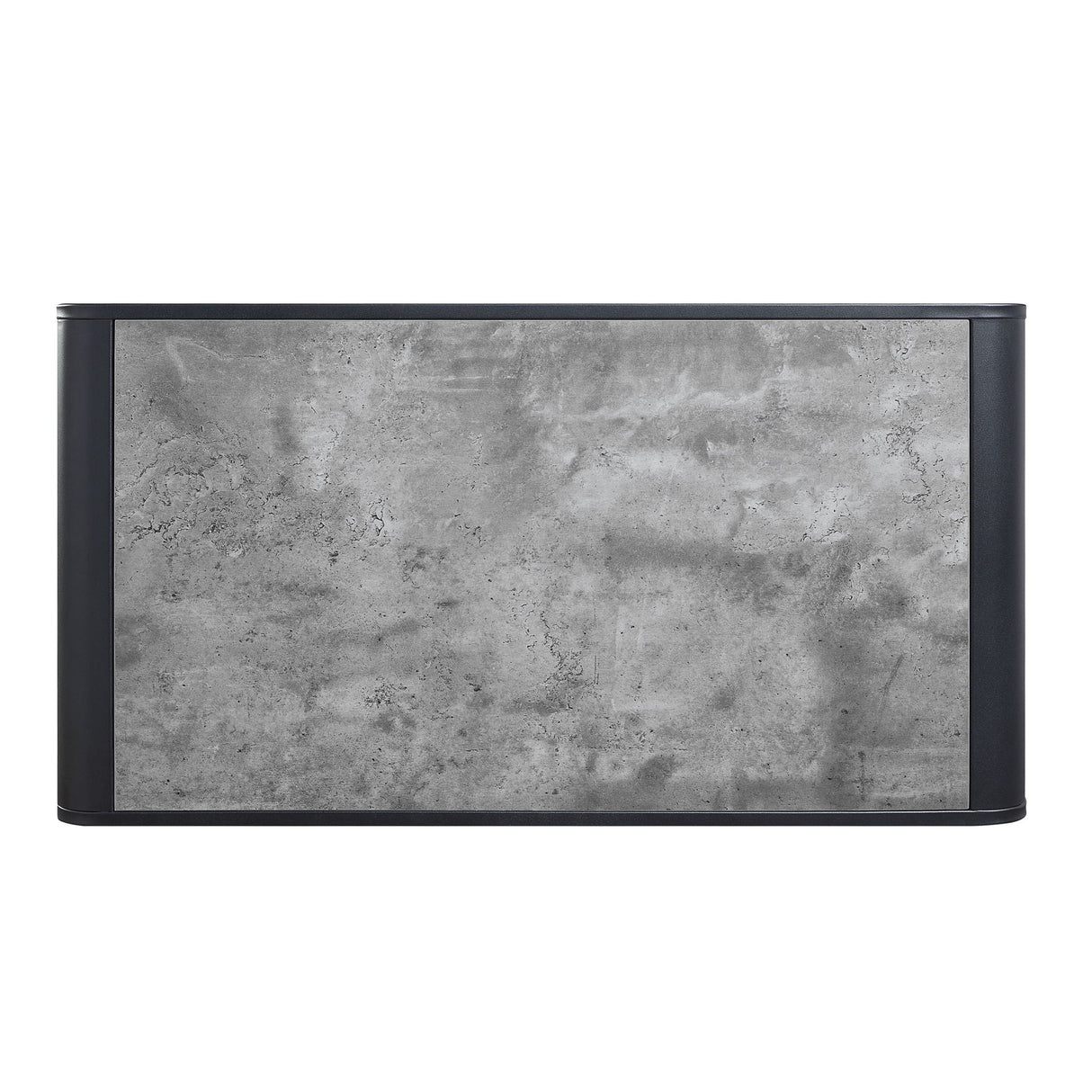 Raziela - Concrete Coffee Table - Black / Gray - Best Buy Furniture