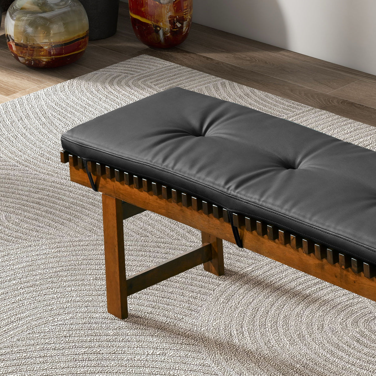 Lucia - Bench - Black