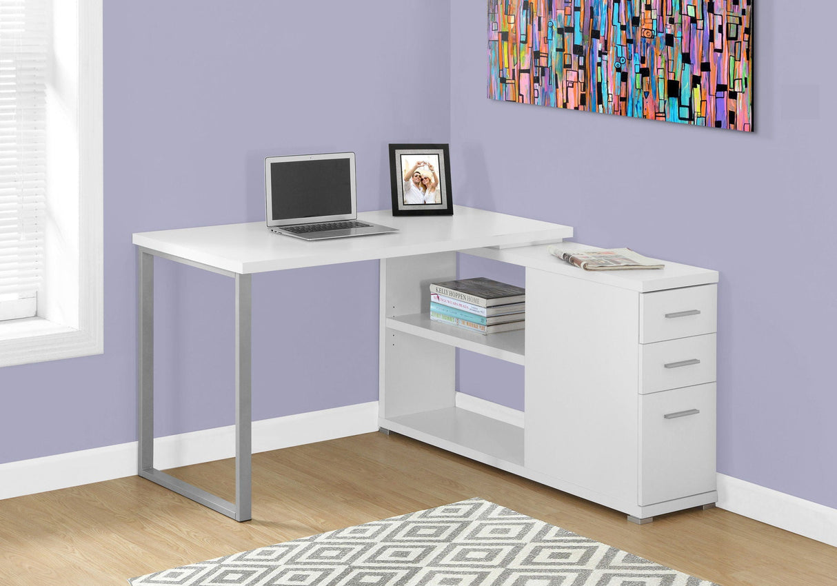Computer Desk, Home Office, Corner, Left, Right Set - Up, Storage Drawers, L Shape, Laptop, And Contemporary & Modern - Best Buy Furniture