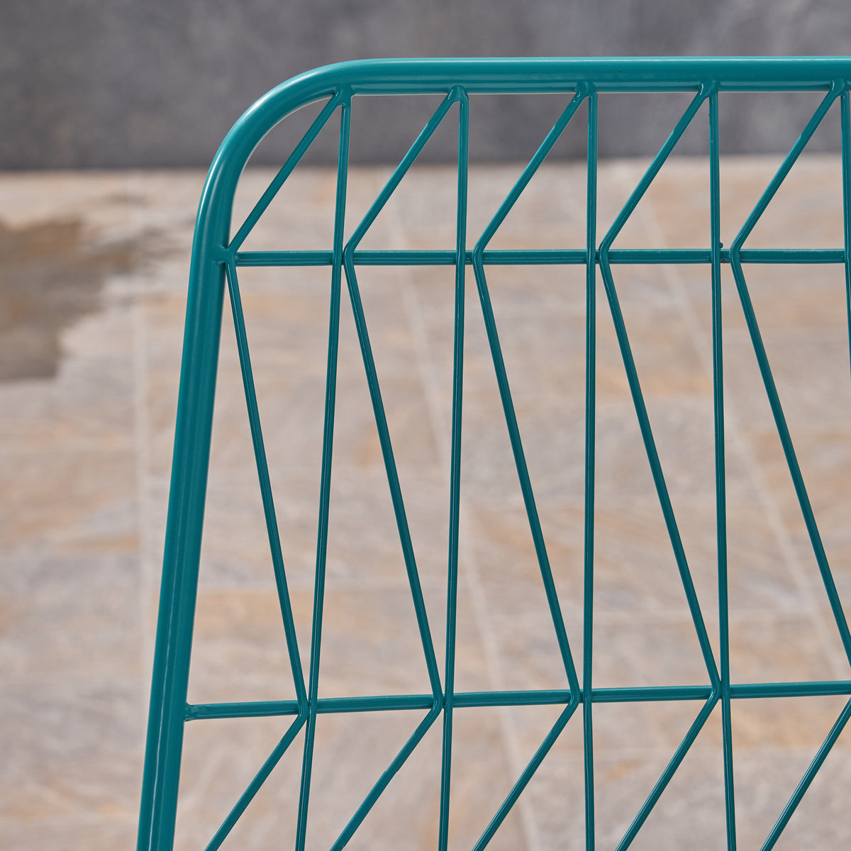Niez Outdoor Wire Counter Stool Set