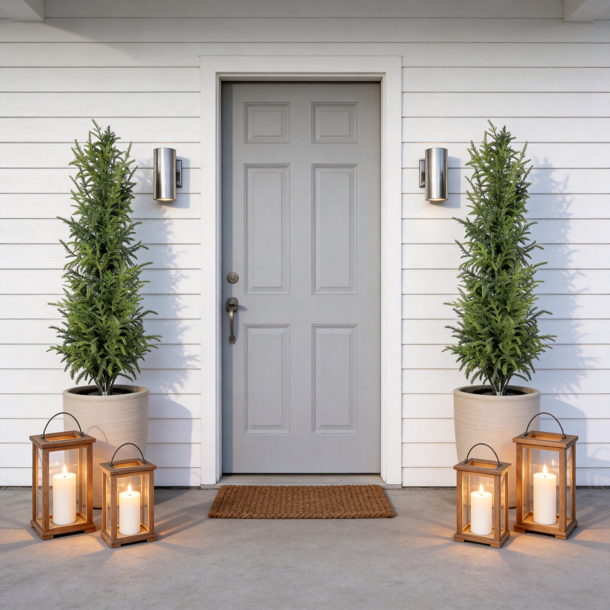 4' Artificial Real Touch Pine Tree in