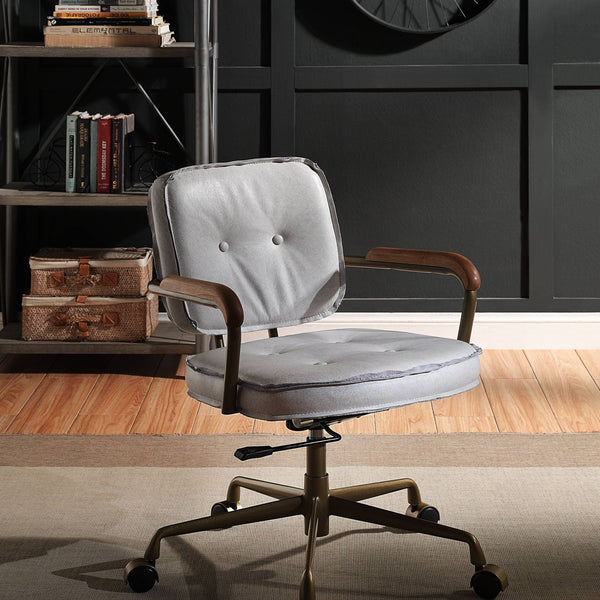 Siecross Top Grain Leather Office Chair