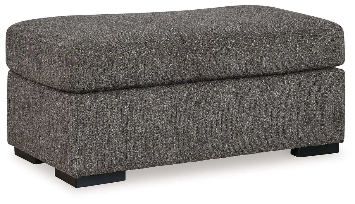 Gardiner - Ottoman - Pewter - Best Buy Furniture
