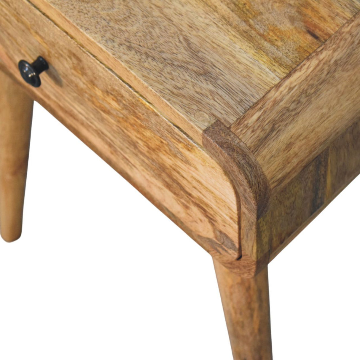 Solid Wood Avora Nightstand with 1-Drawer, Oak-ish