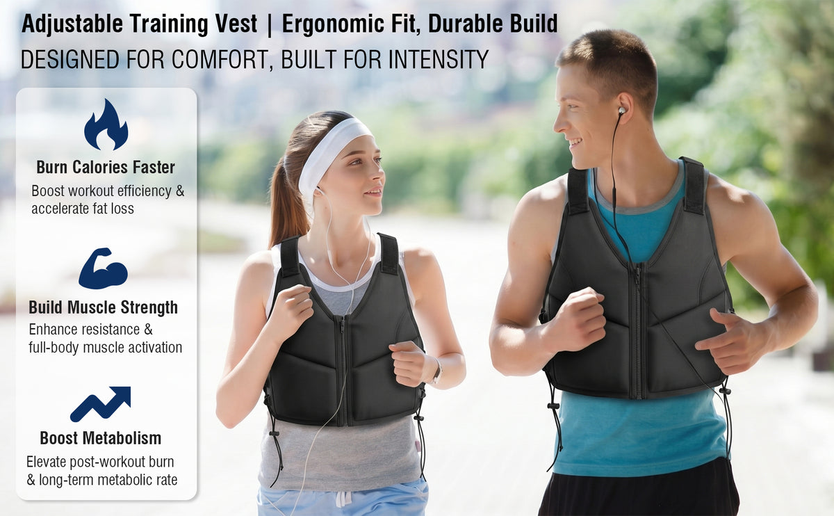 10LBS Adjustable Weighted Vest for Women